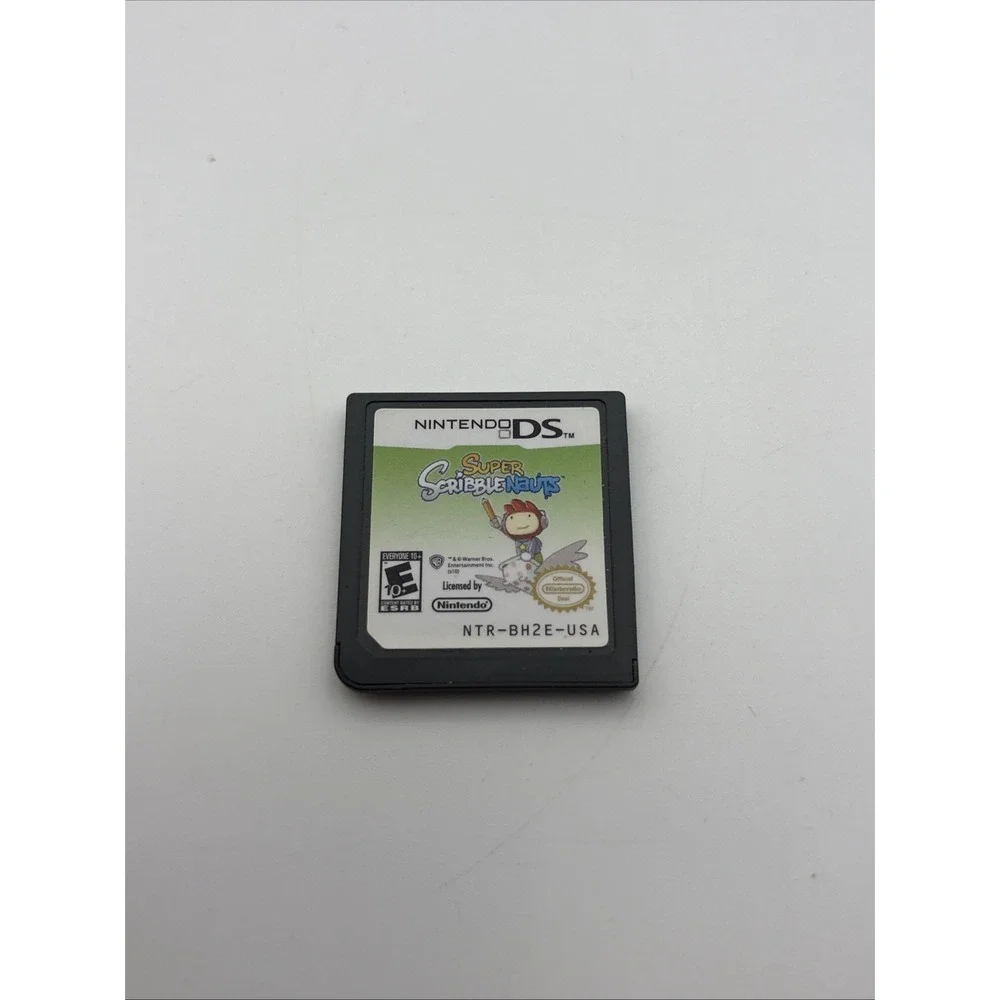 Super Scribblenauts Nintendo DS Lite DSi XL 3DS 2D Game Only Tested